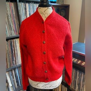 Pendleton button up sweater